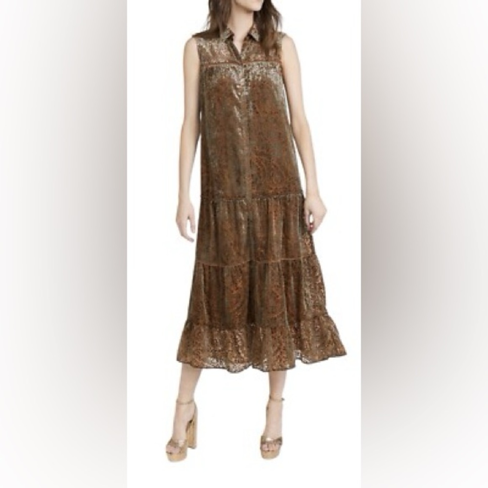 BB Dakota Brown Maxi Skirt